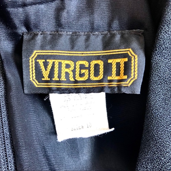 🎵 VINTAGE 80s Black Beaded Jumpsuit - Picture 5 of 5